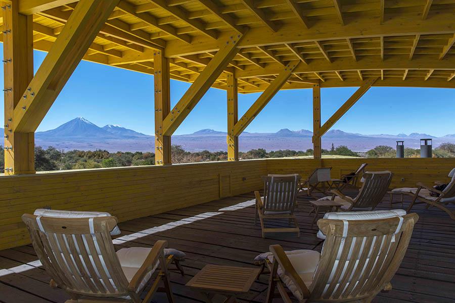 Admire the Atacama Desert from the Explora Atacama | Photo credit: Explora Hotels