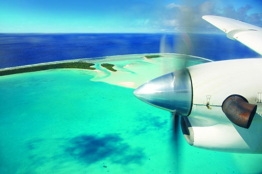 The view from the air is simply incredible!