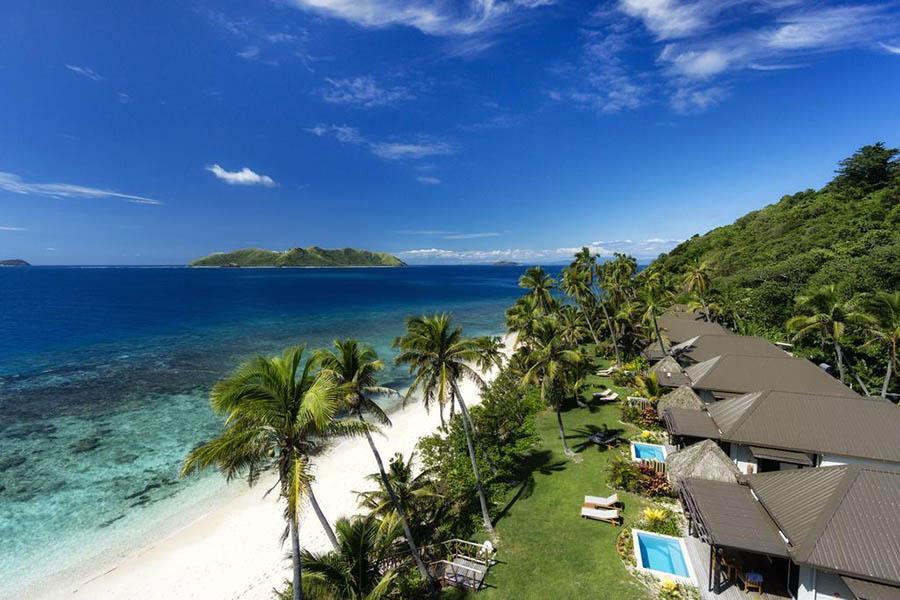 Relax on Matamanoa Island in Fiji | Photo credit: Matamanoa Island Resort