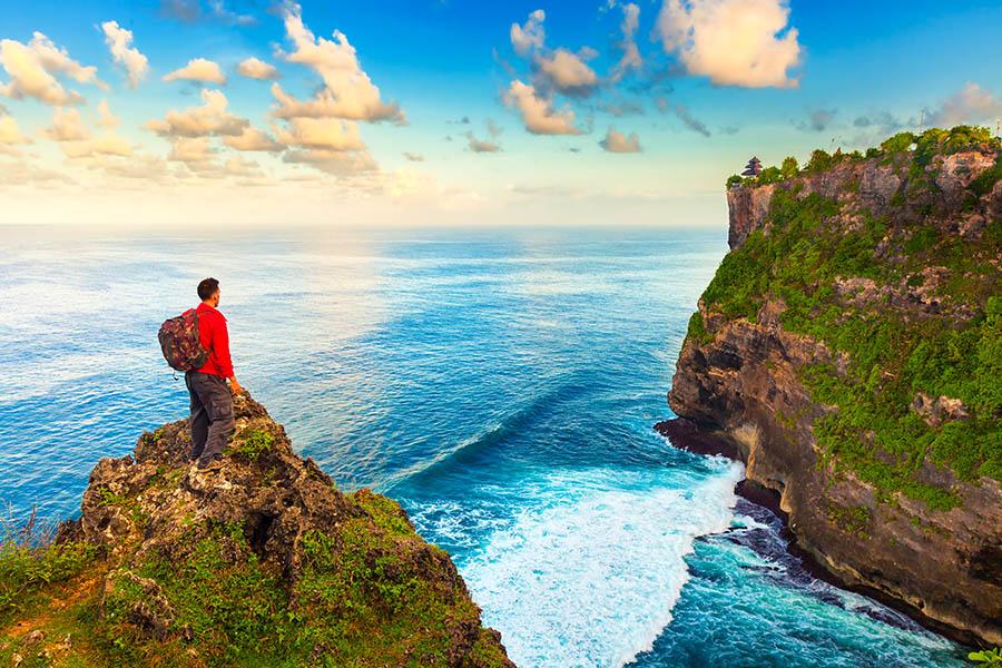 Visit Uluwatu temple on the cliffs of Bali | Travel Nation