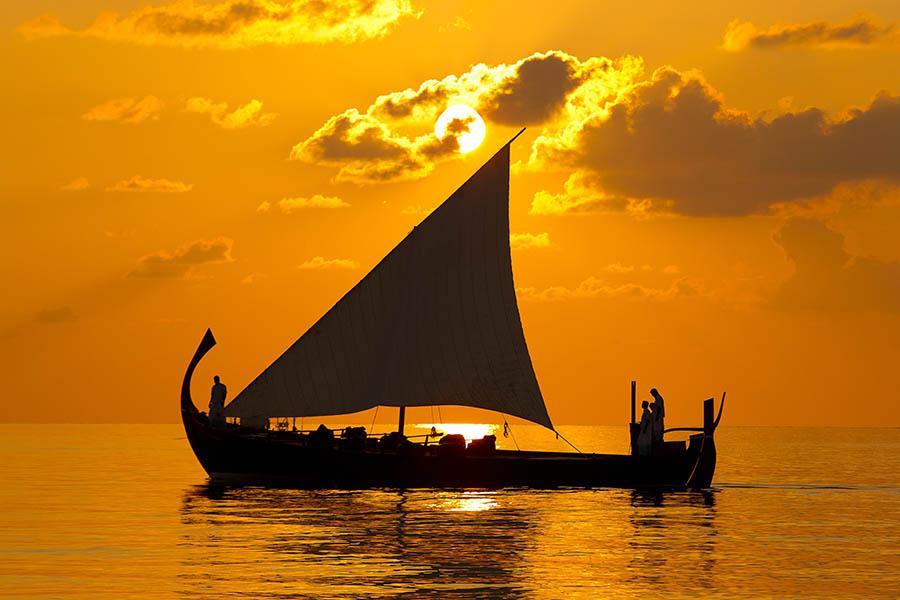 You could head out on a peaceful sunset cruise| photo credit: Velassuru Maldives