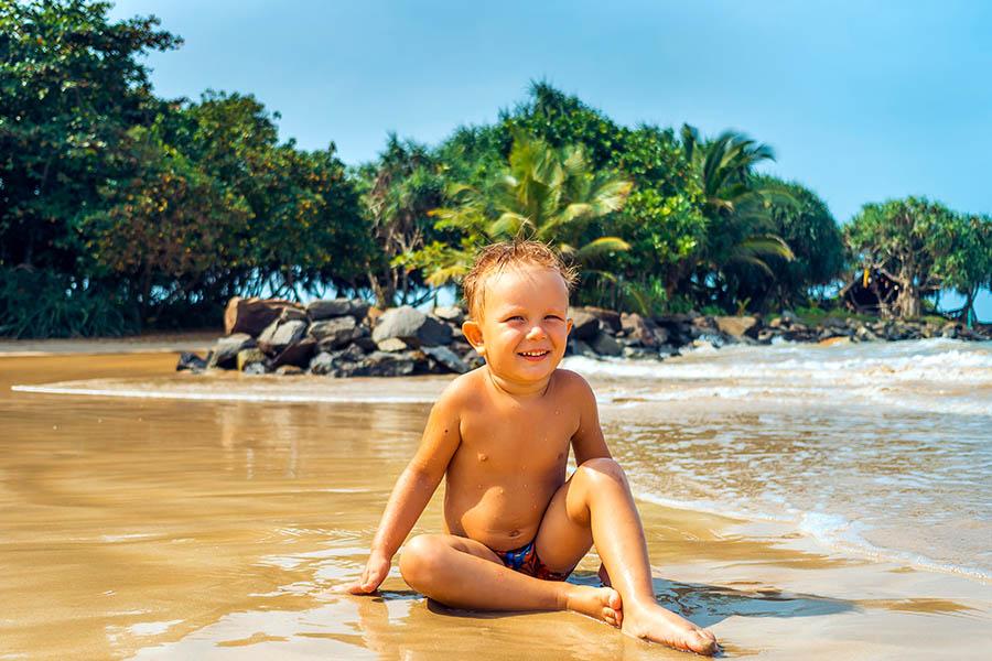Relax and play on the sandy beaches 