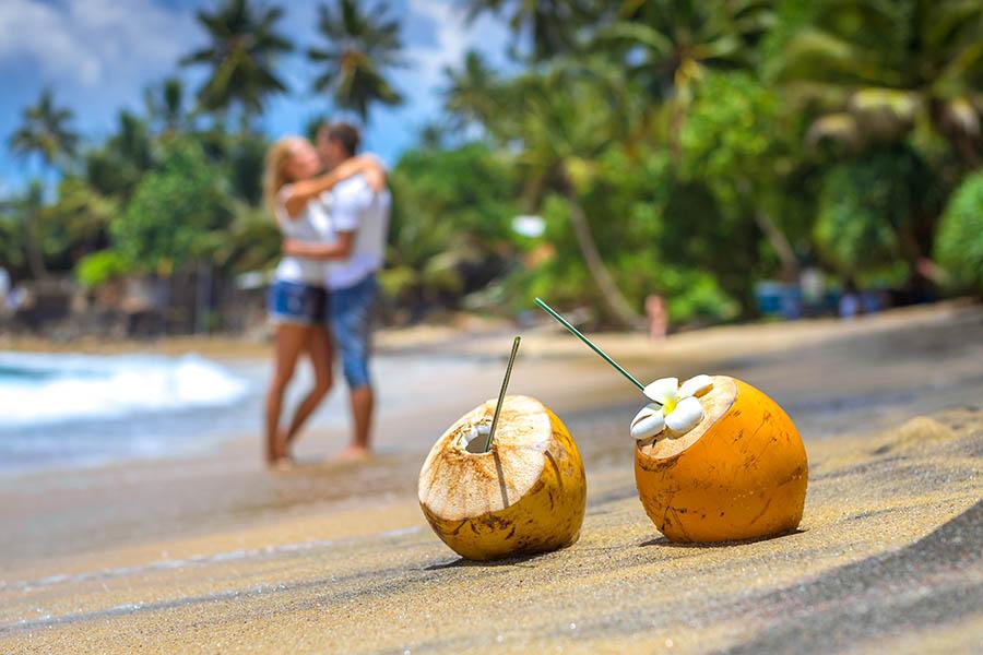 Wander along Sri Lanka's beautiful beaches