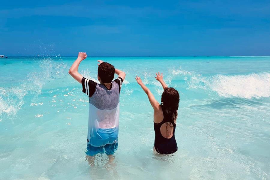 Jonny's kids in Zanzibar | Travel Nation