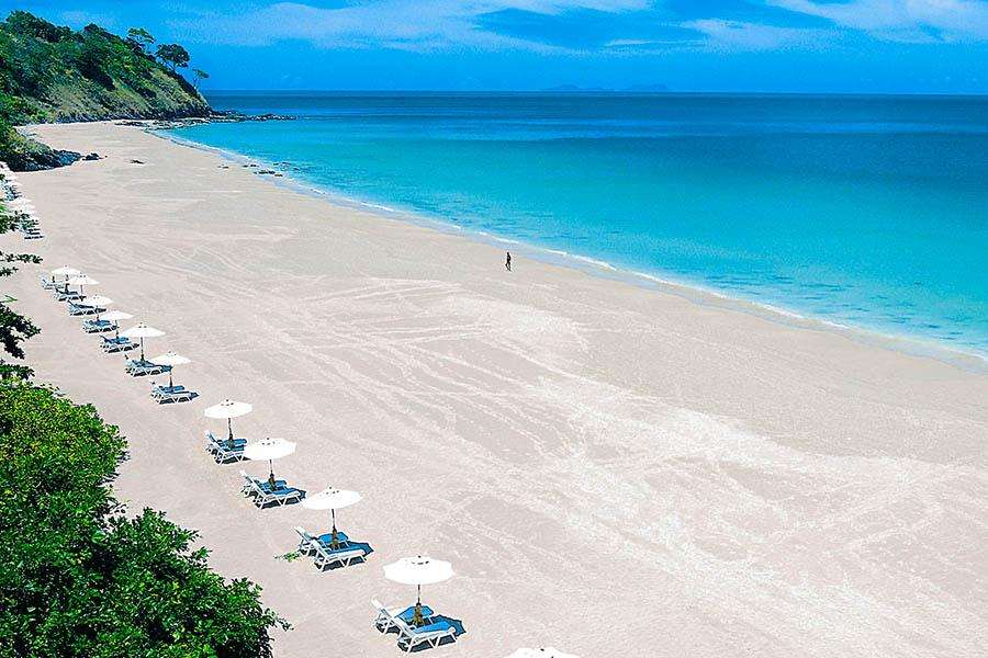 The beach at Pimalai Resort, Koh Lanta | Photo credit: Small Luxury Hotels of the World