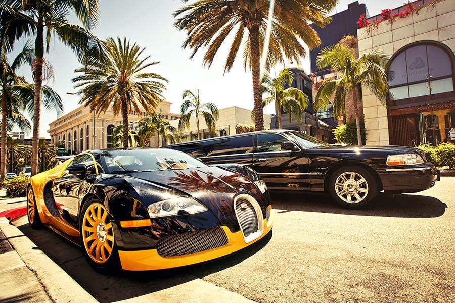 This part of town is an insight into how the other half live!