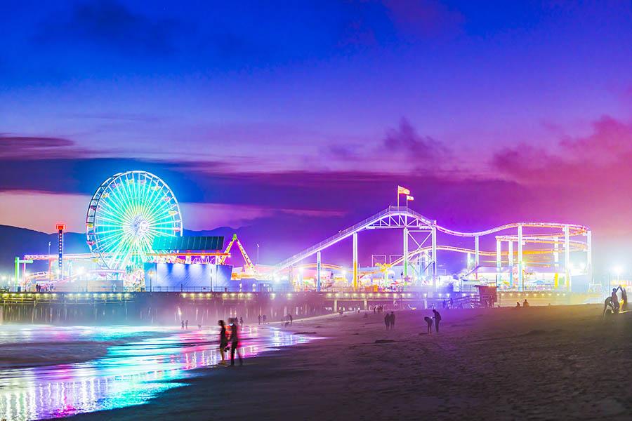 Visit Santa Monica's iconic pier