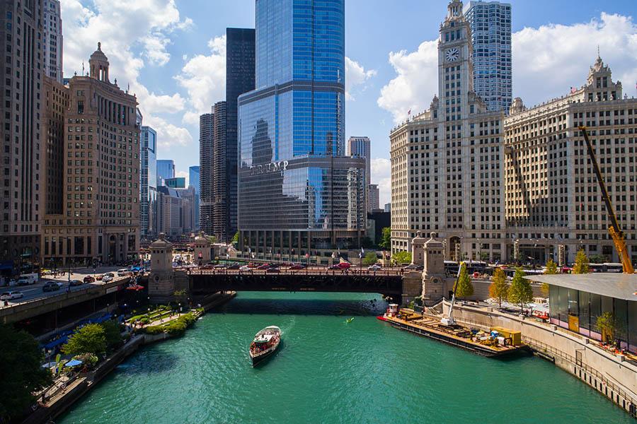 Take a boat trip on the river