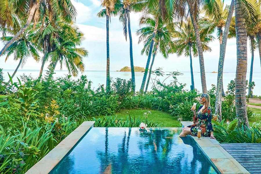 Swim in your own private pool at Tropica Island Resort | Photo credit: Tropica Island Resort