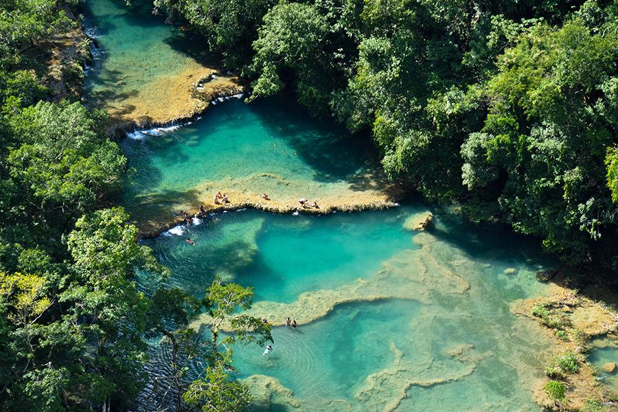 Swim in the turquoise pools at Semuc Champey | Travel Nation
