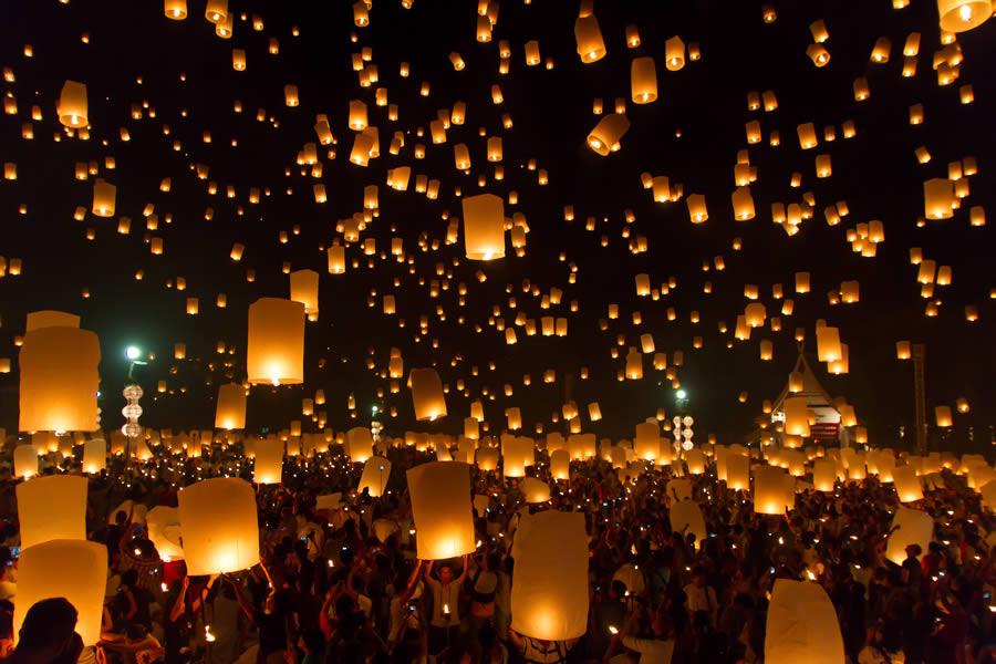 Lantern festival in Taiwan 