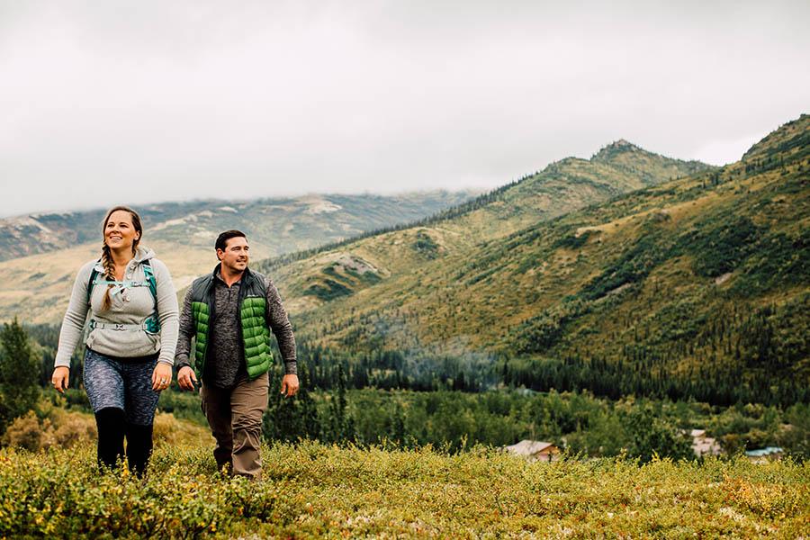 Go hiking in Denali National Park | Photo credit: Denali Backcountry Lodge by Pursuit 