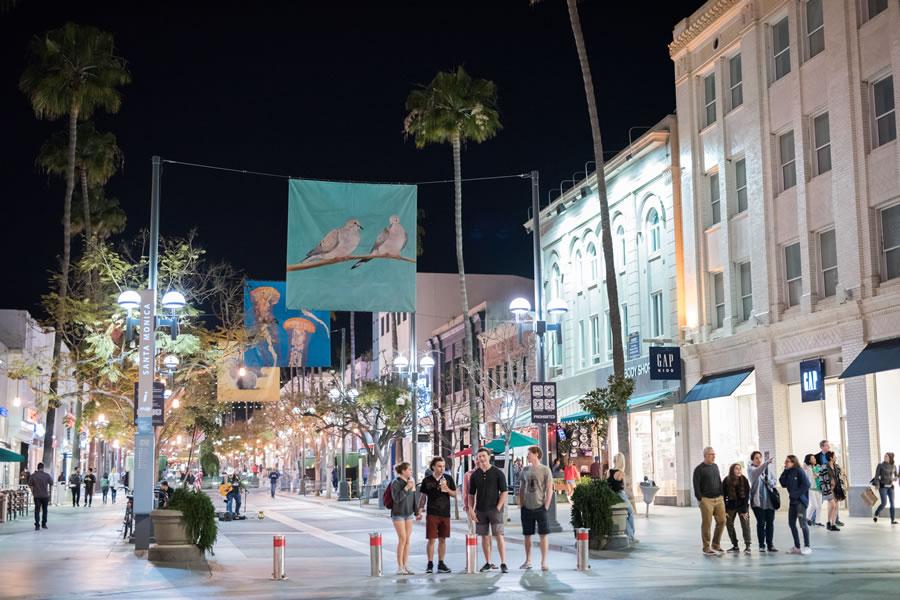 Third Street Promenade shops, Santa Monica