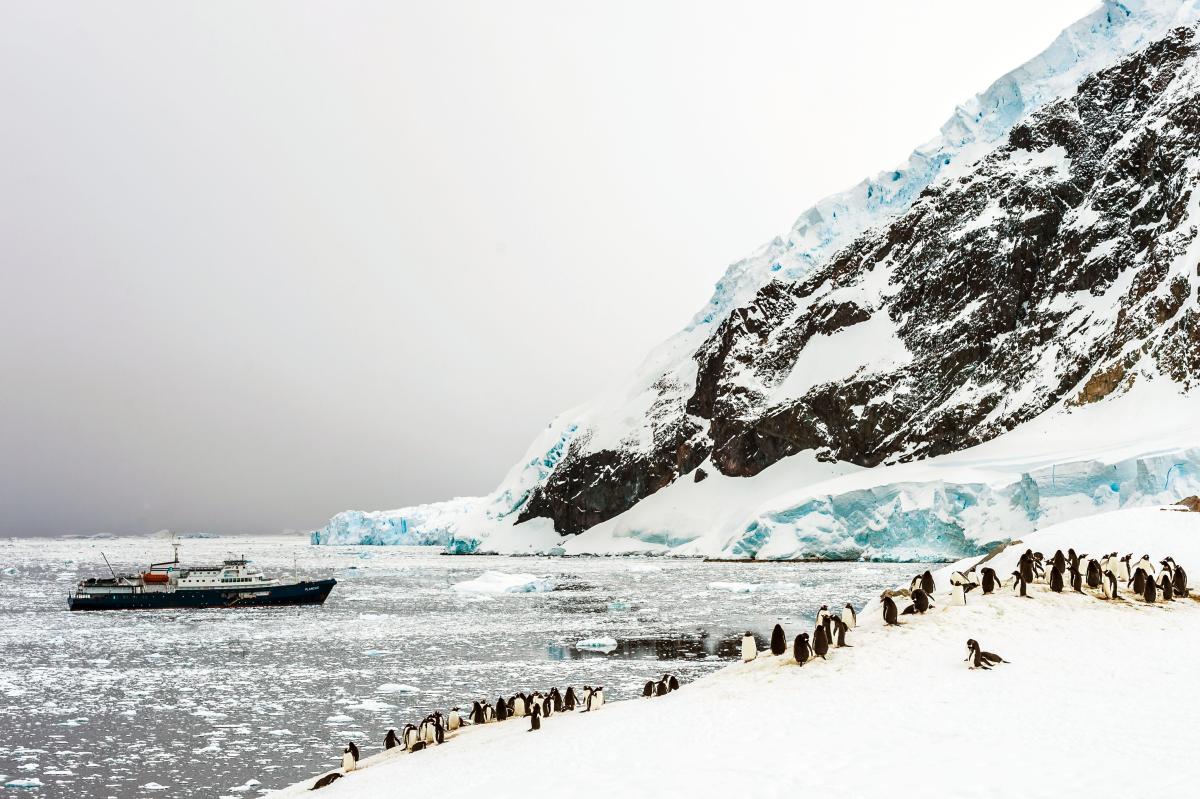 Sail through spectacular landscapes
