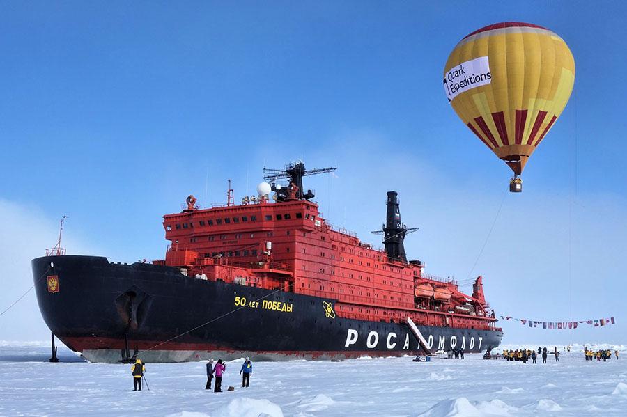 Get a bird's eye view from your hot air balloon