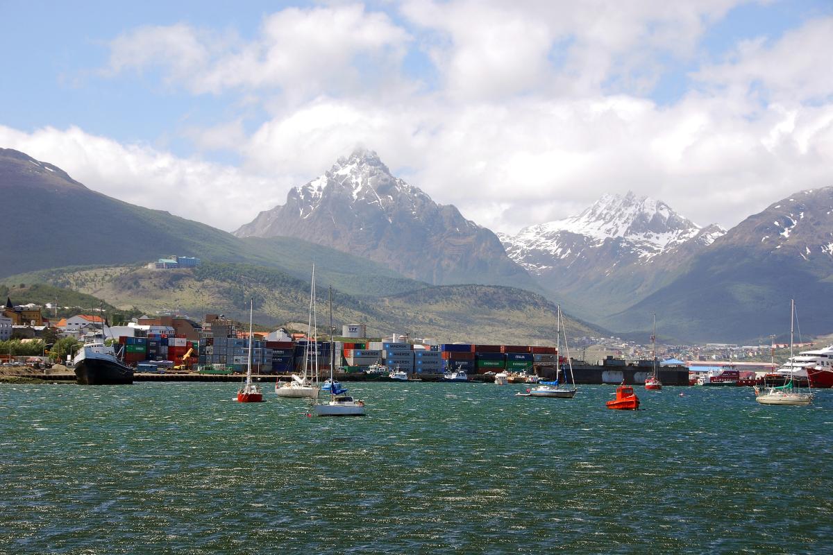 Embark in Ushuaia, Tierra del Fuego