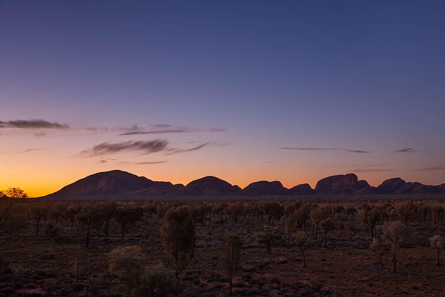 Light pollution is virtually non-existent