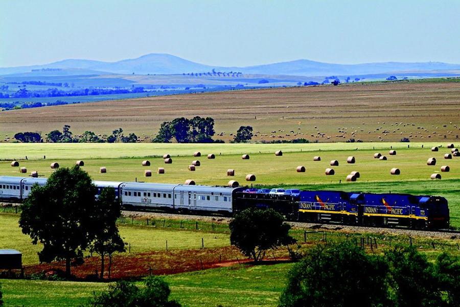 Let the train take the strain through this vast country