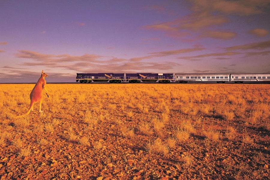 Rail travel is a fantastic way to cross Australia