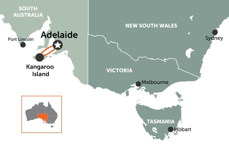 Kangaroo Island | Map