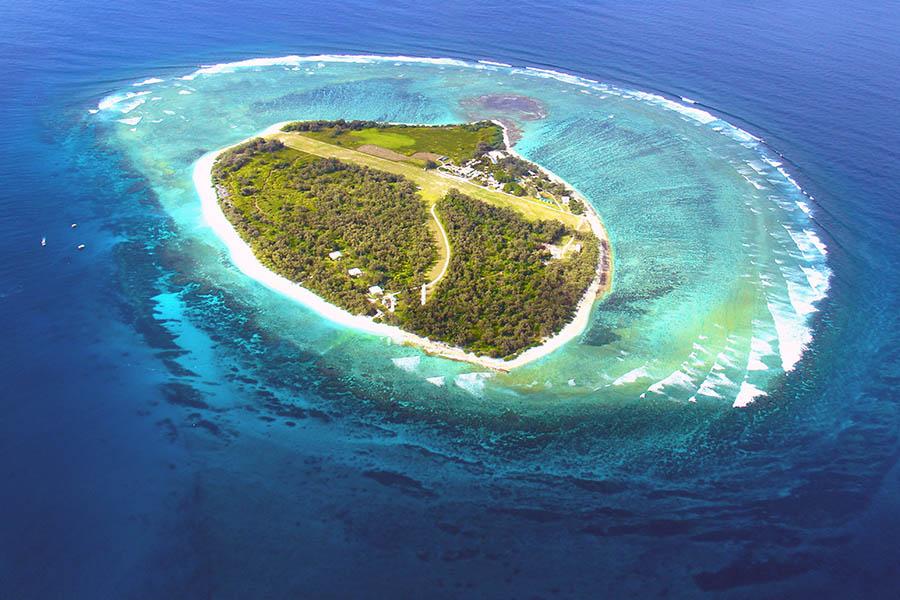The approach to Lady Elliott Island is spectacular!