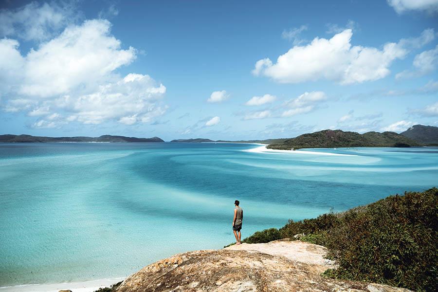 Visit stunning Whitehaven Beach