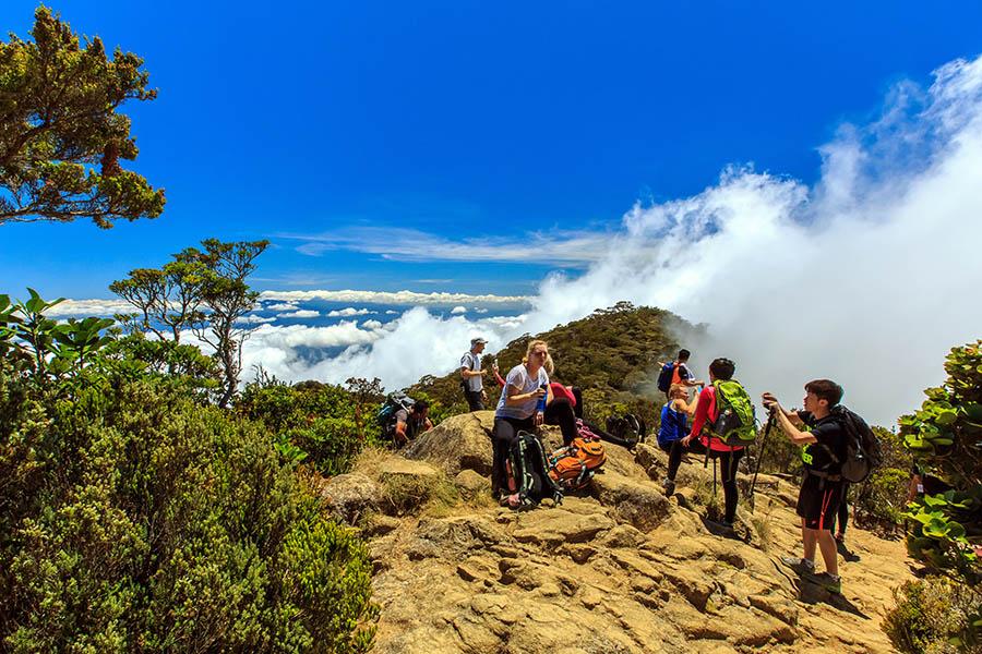 Make your way back down to the gate and be transferred back to Kota Kinabalu 