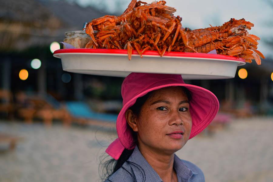 Tuck into some freshly caught seafood