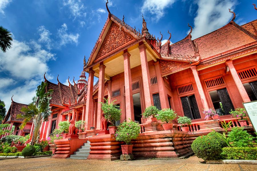 National museum, Phnom Penh, Cambodia