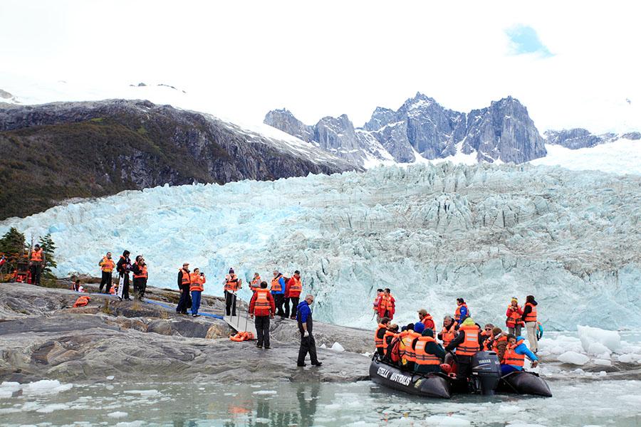 Get close to magnificent glaciers