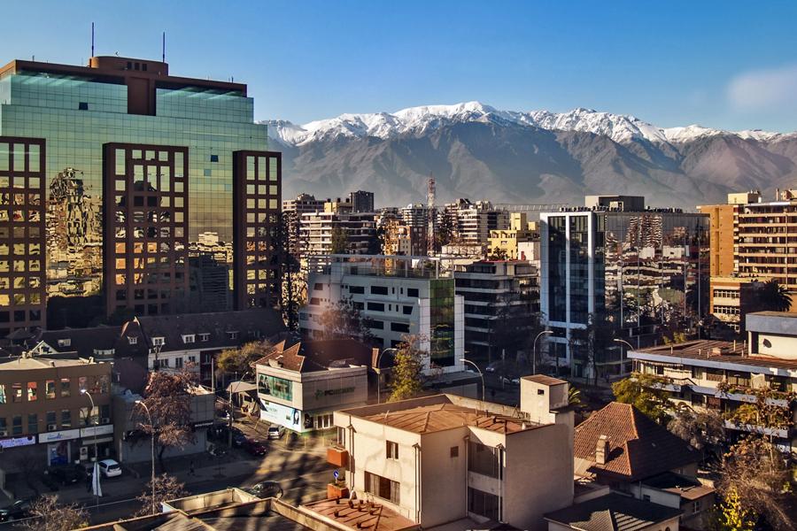 Santiago is the gateway to South America