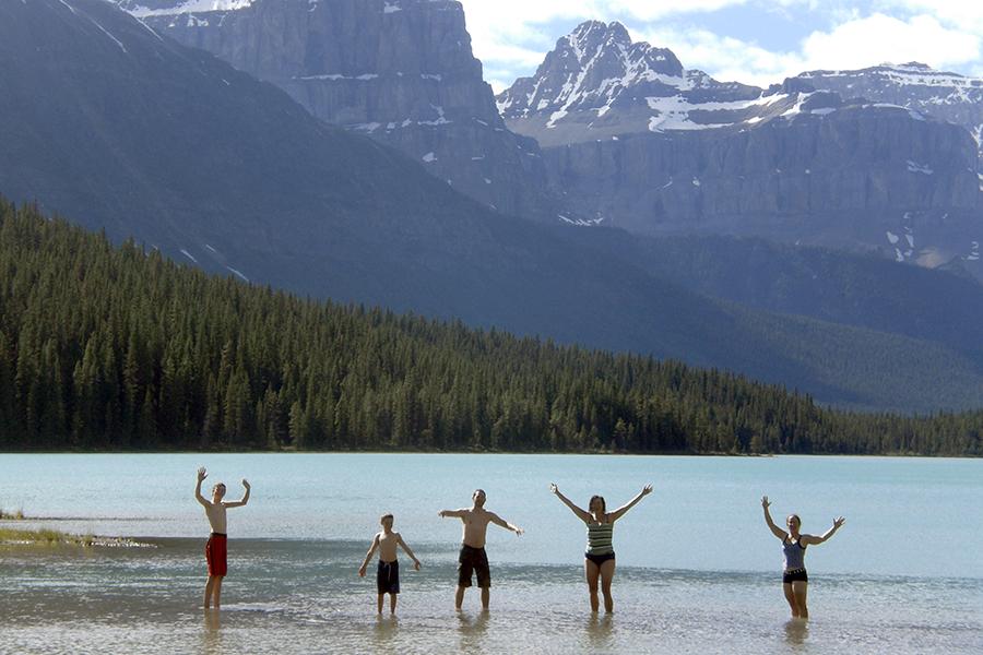 You'll meet some lovely people along the way.