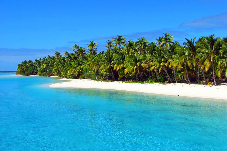 One Foot Lagoon, Aitutaki, Cook Islands