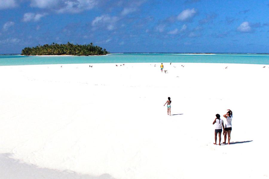 Is this the whitest sand you've ever seen?!