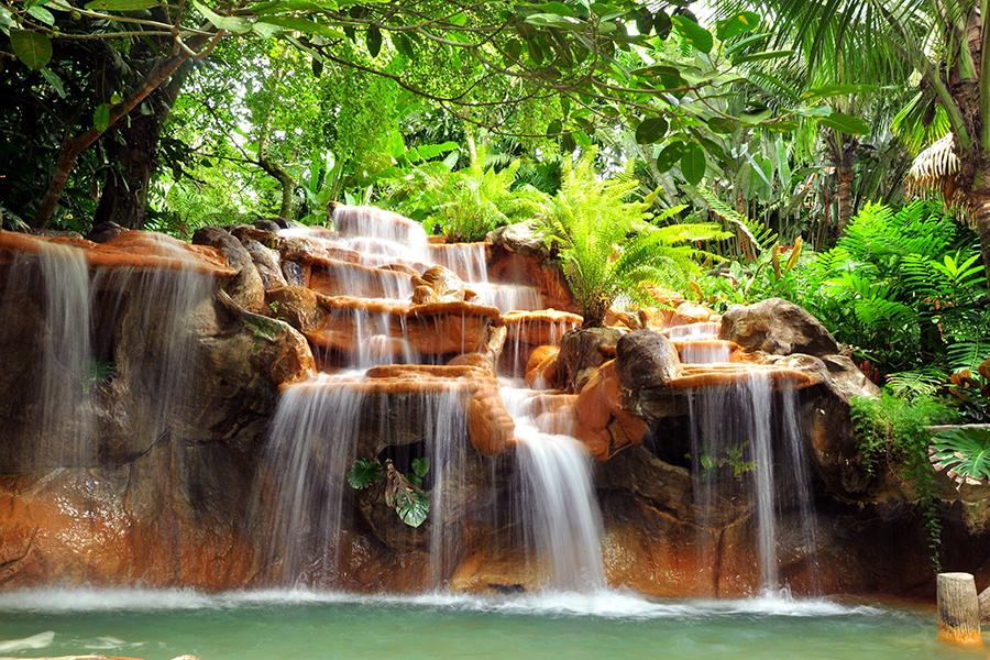 Soak in the waters of the thermal springs 