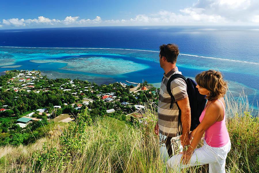 Explore the lush hillsides to get stunning views