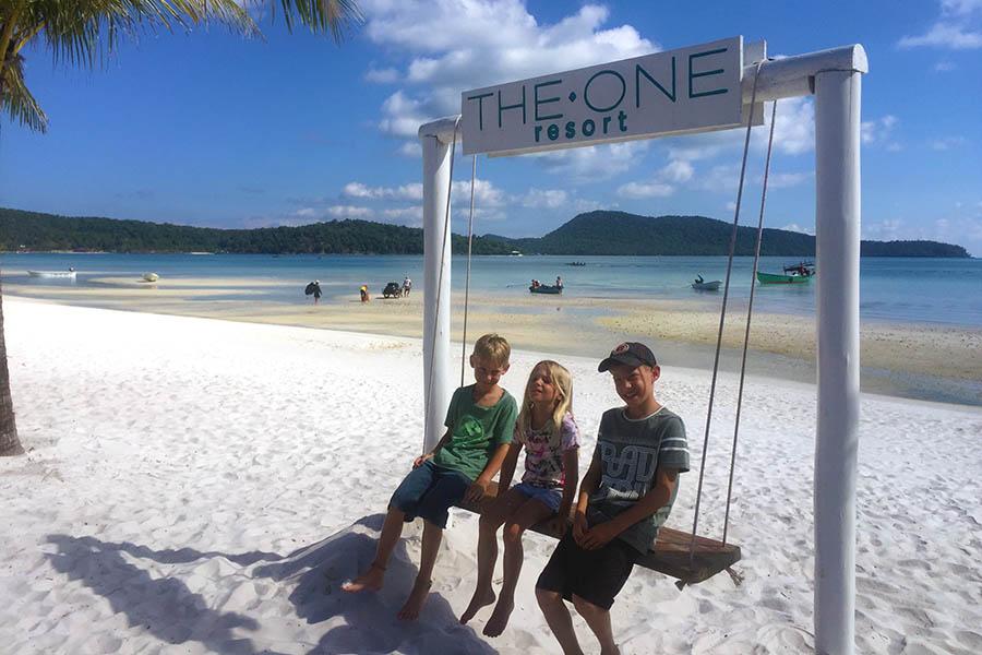 We stayed on Saracen Bay at the One Resort