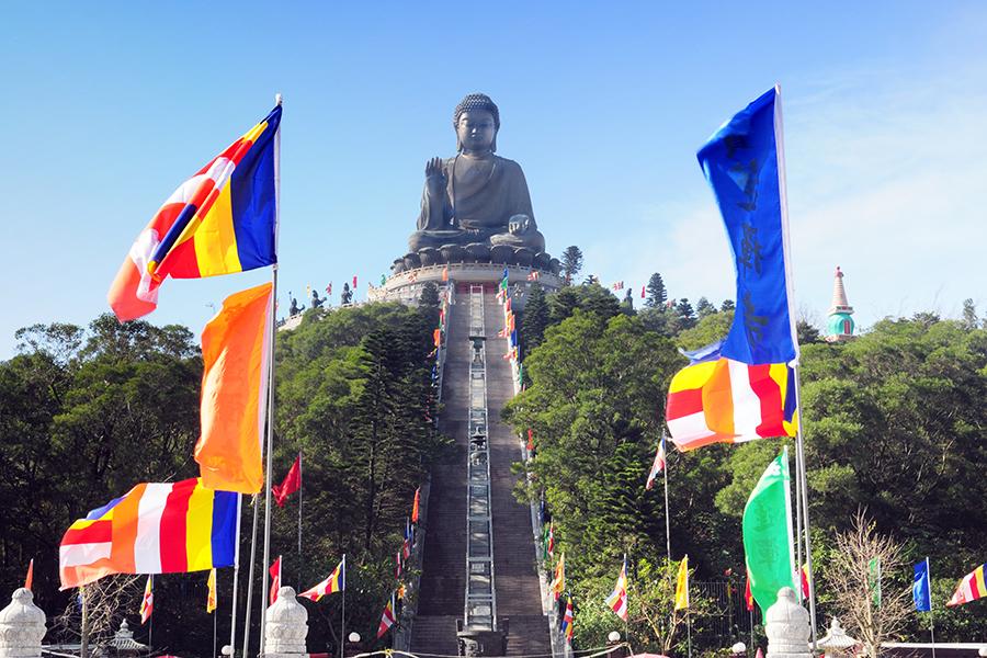 Tian Tin Buddha is a must see on Lantau Island