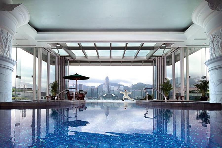 View from The Peninsula, Hong Kong