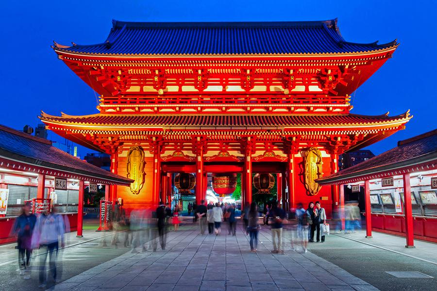 Sensoji temple, Tokyo, Japan