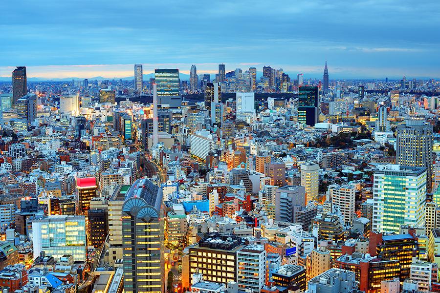 Shinjuku skyline, Tokyo, Japan