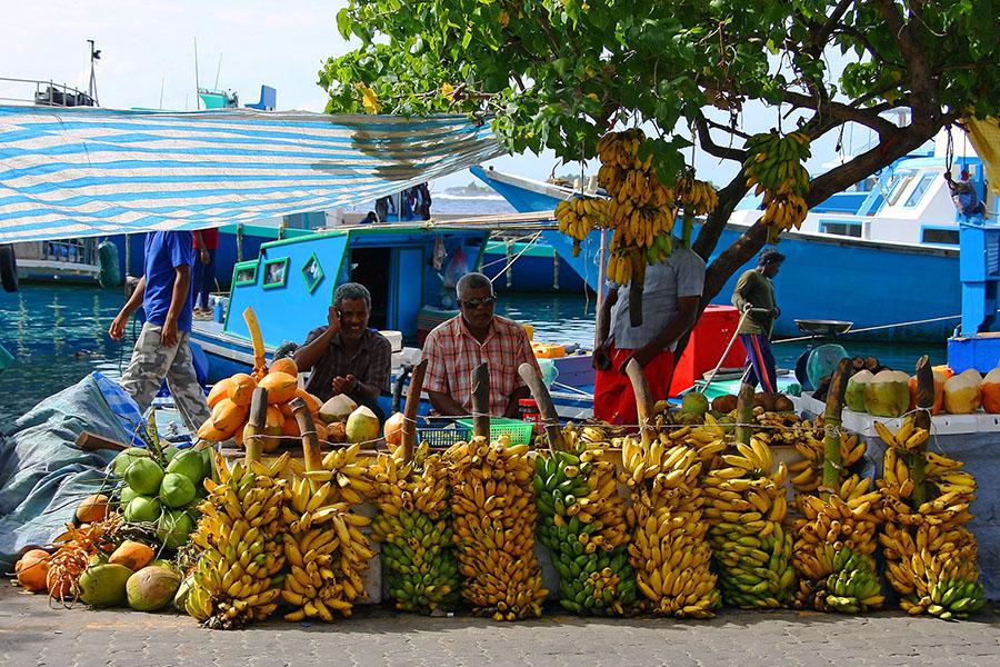 Check out Male - the capital