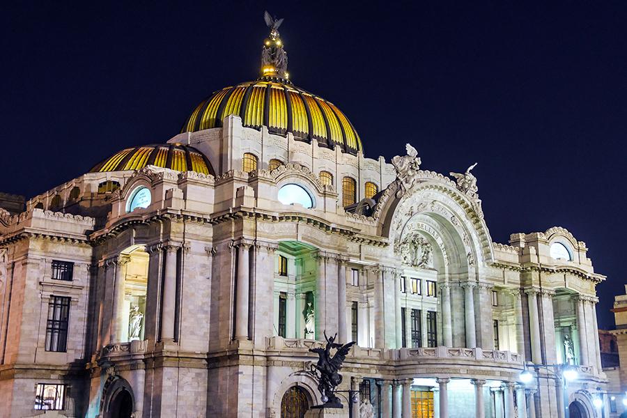 The Palace of Fine Arts, Mexico City, Mexico