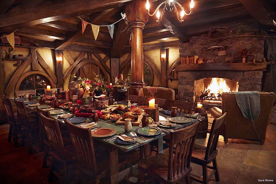 Enjoy a quick drink at the Green Dragon inn