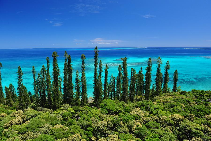 The iconic and spectacular views of Isle des Pines