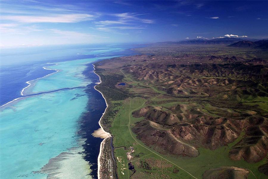 Work your way along the stunning coastline