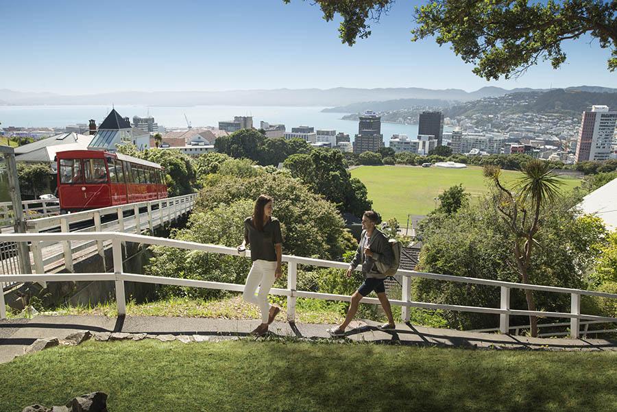 Take a historic trip between Lambton Quay and Kelburn in Wellington with New Zealand's only public running cable car