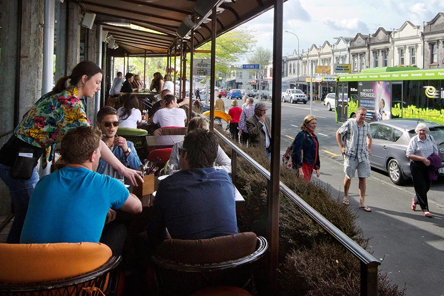 A cafe in Ponsonby, Auckland, New Zealand