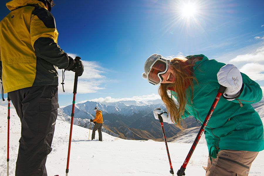 Skiing at Coronets Peak, Queenstown | photo credit: Julian Aspe
