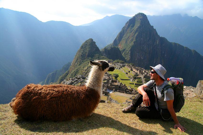 Watch the sunrise over Machu Picchu